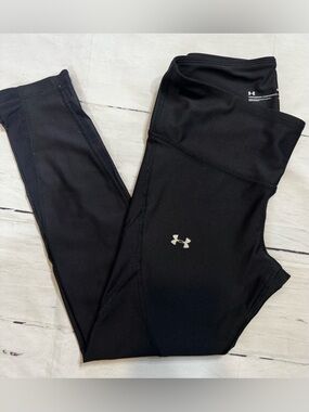 Women’s Under Armour Black Compression Leggings with mesh